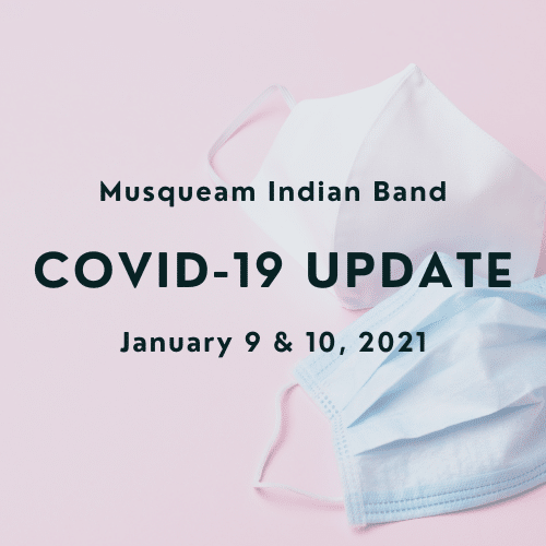covid-19 update january 9 and 10