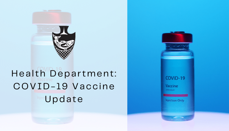 COVID Vaccine Health department update