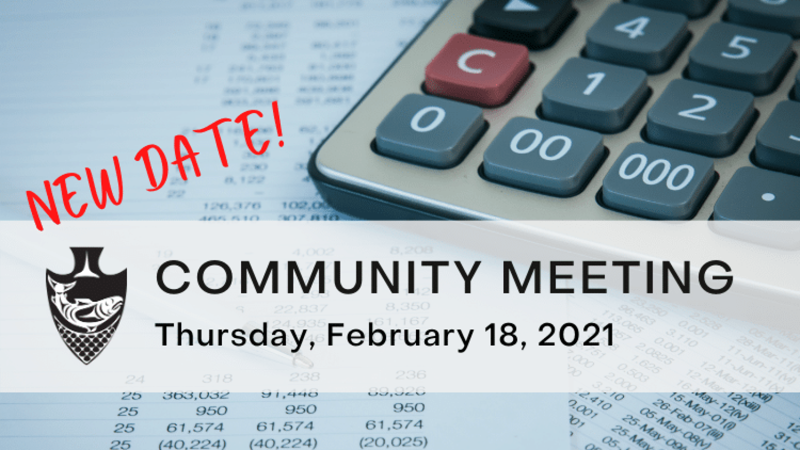 New date for community meeting is February 18